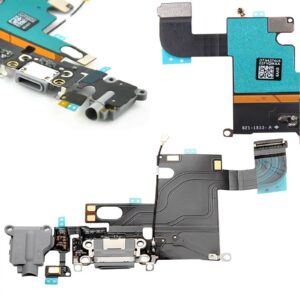 Connecteur de charge noir avec jack et micro pour iPhone 6S Plus 1 1