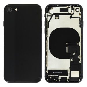 Coque arriere complete Noire pour iPhone 8 1 1