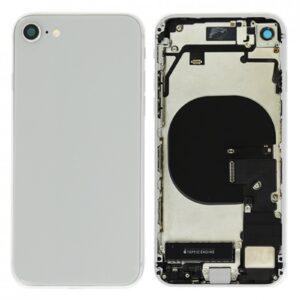 Coque arriere complete argent pour iPhone 8 1 1