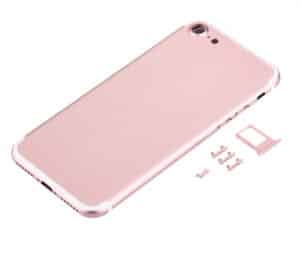 Coque arriere or rose pour iPhone 7 1 1