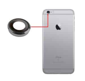 Lentille de protection camera gris sideral pour iPhone 6S 1 1