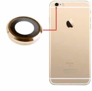 Lentille de protection camera or pour iPhone 6S Plus 1 1