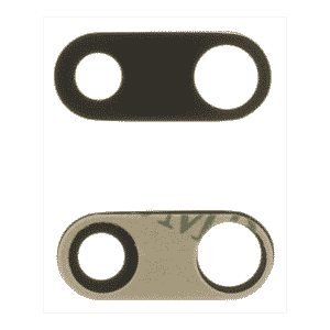 Lentille double camera arriere argent pour iPhone 7 1
