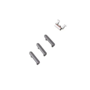 Lot de 4 boutons gris sideral pour iPhone 8