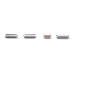 Lot de 4 boutons silver pour iPhone 6 1 1
