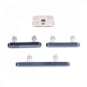 Lot de boutons Bleu Pacifique Volume Power Mute pour iPhone 12 Pro Max 1 1