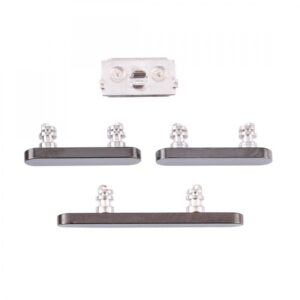 Lot de boutons Graphite Volume Power Mute pour iPhone 12 Pro Max 3 1