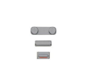 Lot de boutons gris Volume Power Mute pour iPhone SE 2020 1