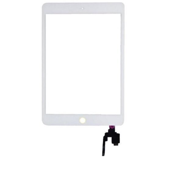Vitre tactile avec boutton home blanche pour iPad Mini 3 3 1 3 1