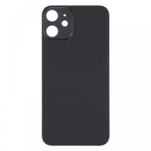 cache arriere pour iphone 12 noiravec logo 1 1
